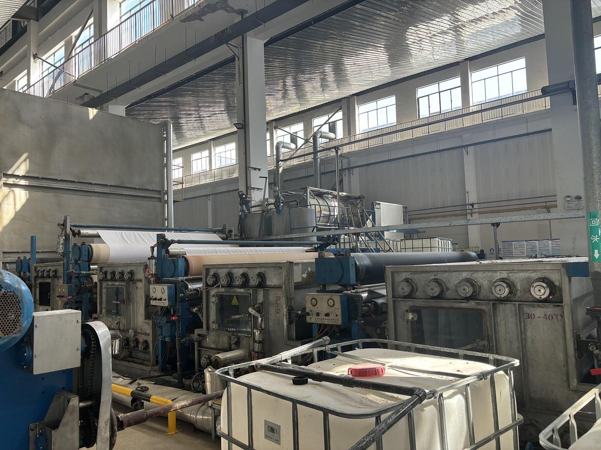 Used 2014 Red flag bleaching machine for fabric