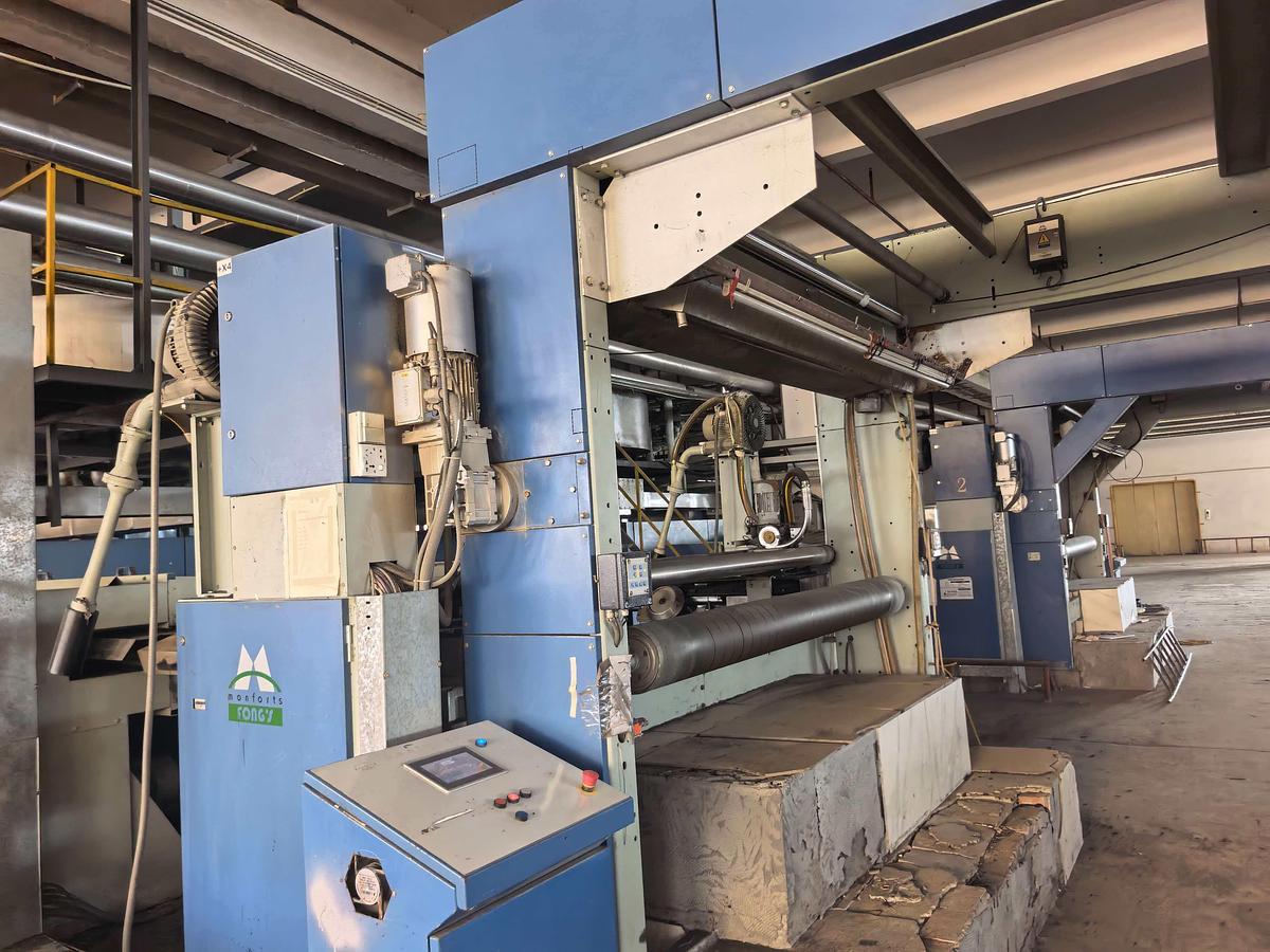 Used Monfongs stenter for fabric