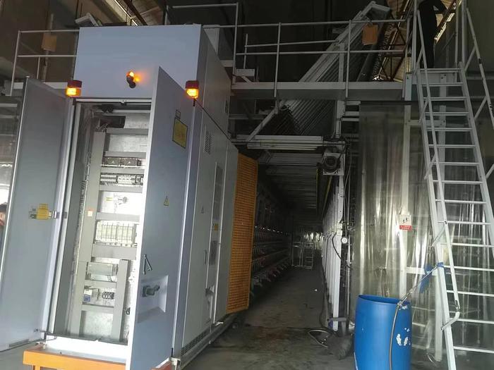 Used Barmag texturing machine for fabric