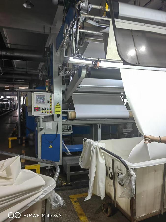 Used ILsung Stenter for fabric