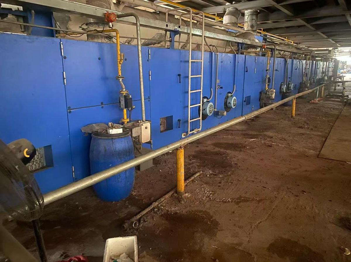 Used ILsung Sun-super stenter for fabric