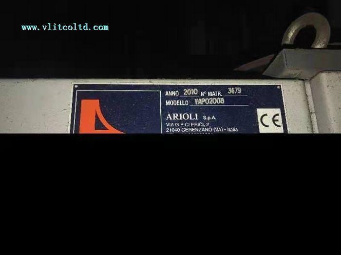 Used Arioli Loop Steamer machine