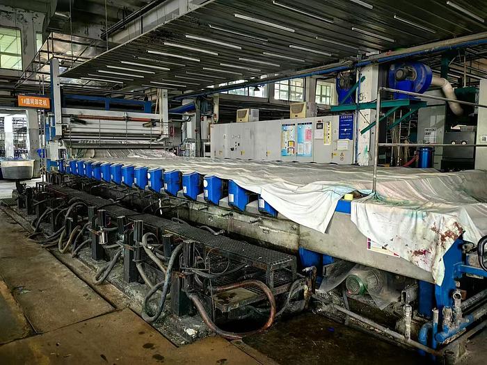 Used Zimmer Rotory printing machine in 280cm width for sale