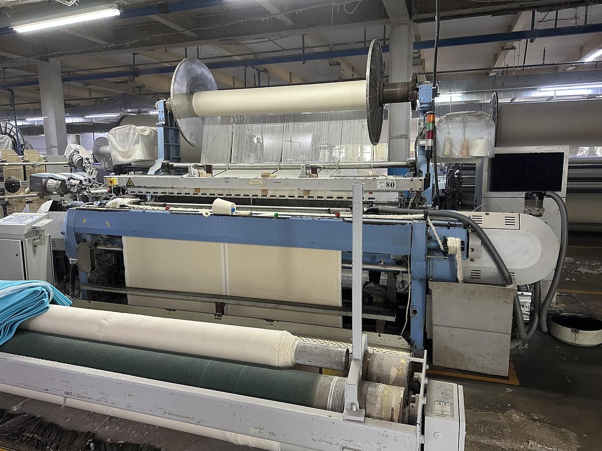 Used 2003  10 set Sulzer G6300 terry looms for fabric