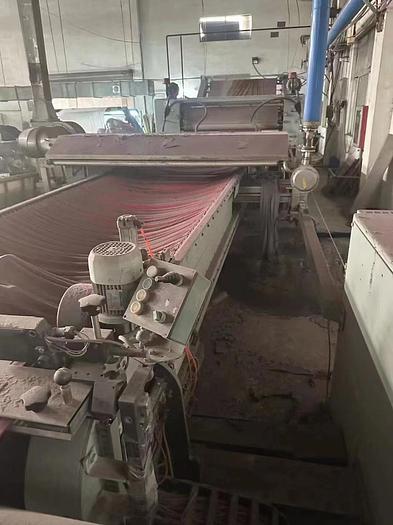 Used Ferraro open width compactor for fabric