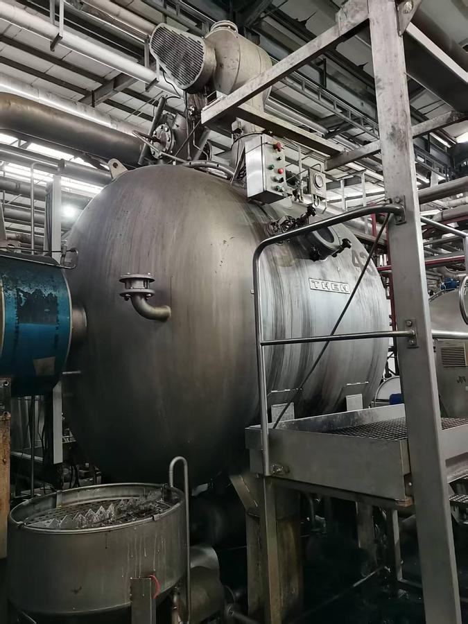 Used THEN Brand Dyeing machine for fabric