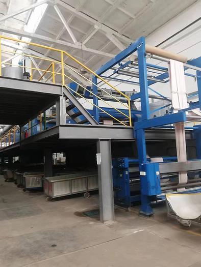 Used 2 sets Ehwha Stenter for fabric