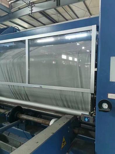 Used Santex open width compactor for fabric