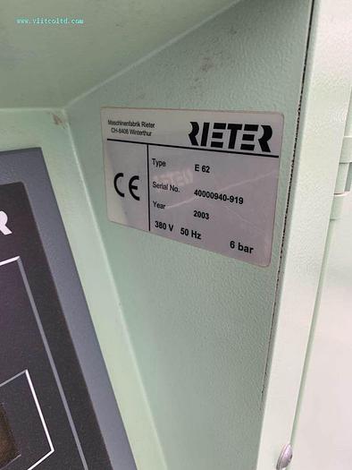 Used Rieter E62 comber 1:6 for sale