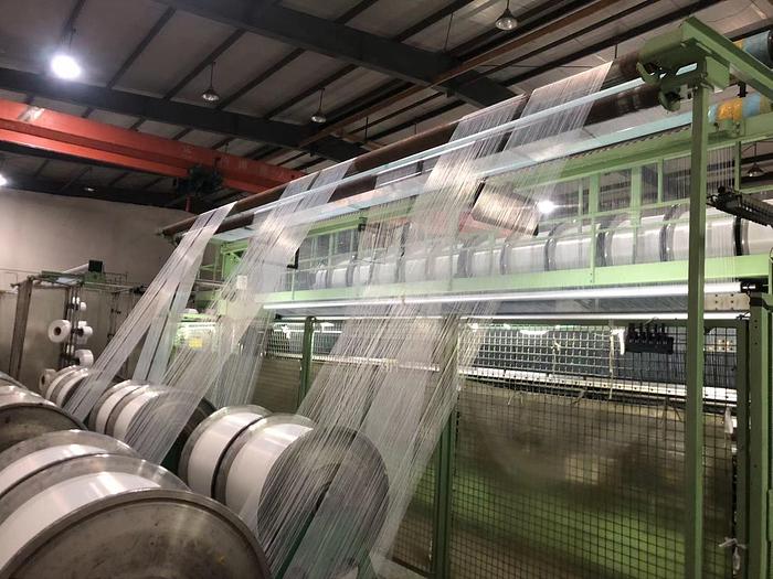 Used 10 sets Karl Mayer Warp Knitting Machine for fabric