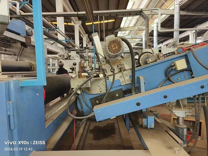 Used Santex compactor for fabric