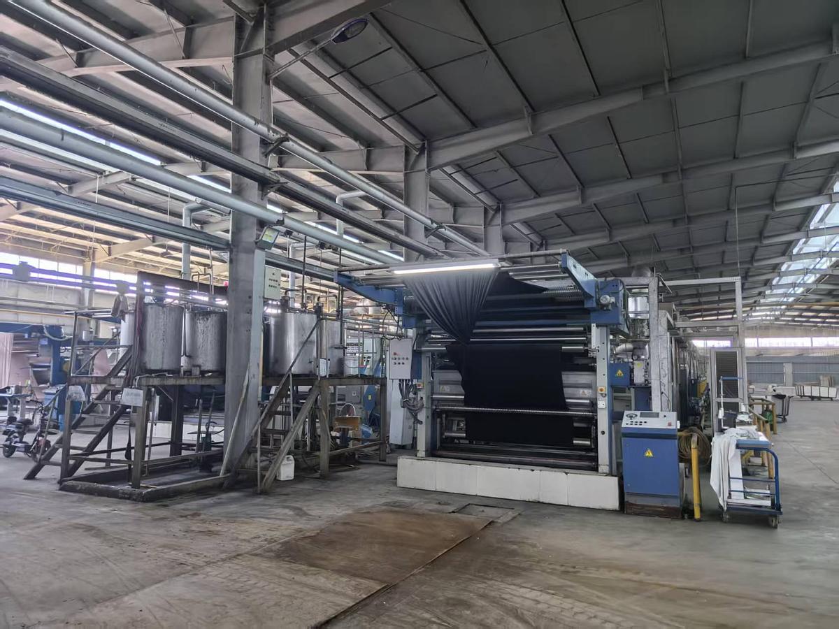Used Monfongs stenter for fabric
