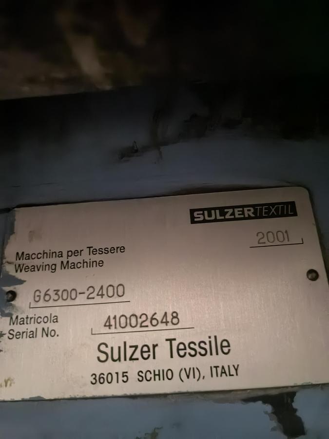 Used Sulzer G6300 rapier looms for fabric