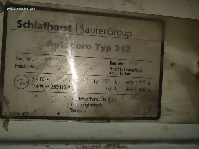 Used Schlafhorst 312 Rotor spinning for sale