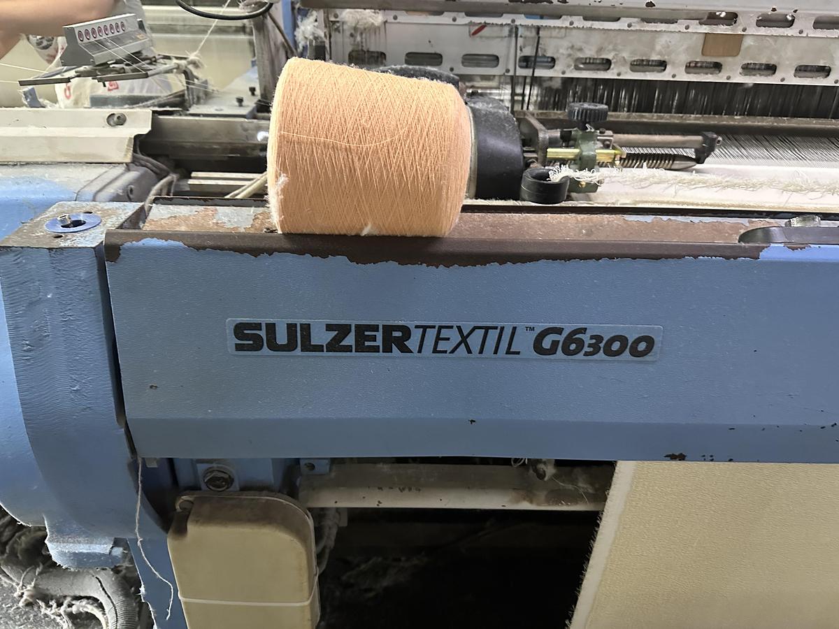 Used 2003  10 set Sulzer G6300 terry looms for fabric