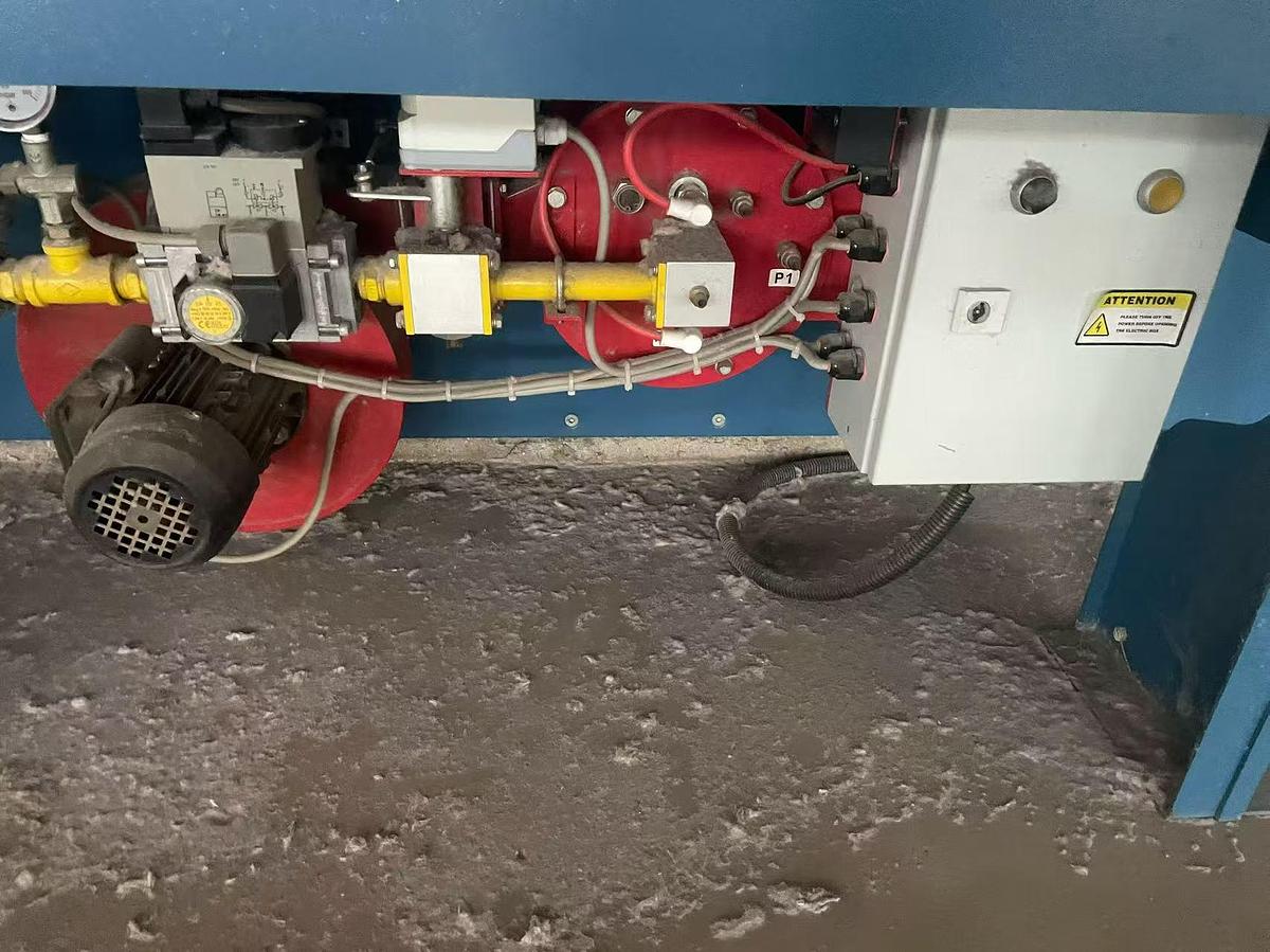 Used HAIDA stenter for fabric