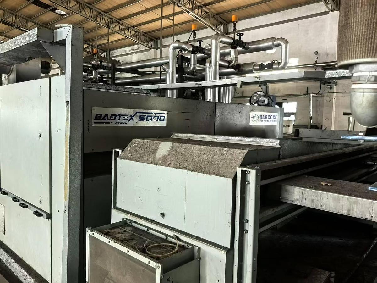 Used Babcock stenter for fabric