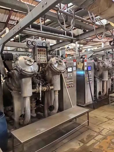 Used 7 sets Taiwan dyeing machine for fabric