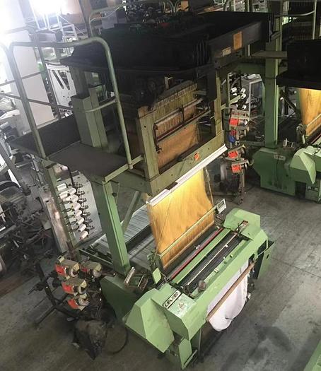 Used 10 sets Muller MBJ2 Label weaving loom