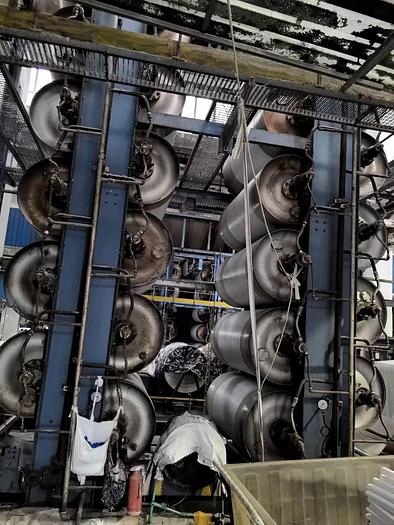 Used Chinese brand combined Bleaching machine for fabric