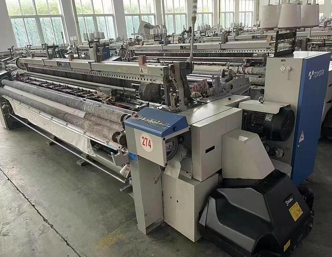 Used 36 sets Toyota T710 air jet loom