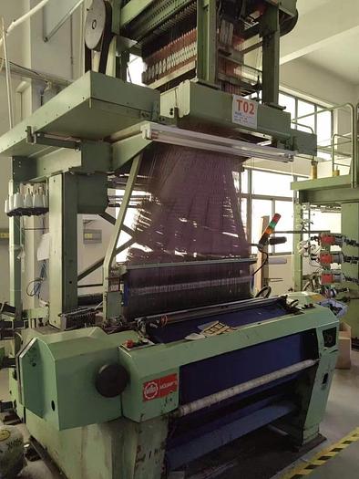 Used Muller label loom for fabric