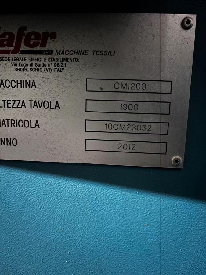 Used Lafer Shearing machine for fabric