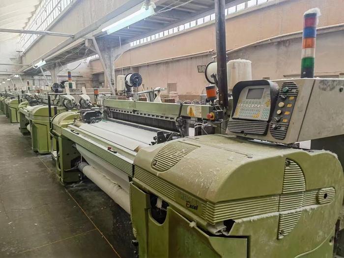 Used 24 sets Somet Thema 11 Excel rapier loom for fabric