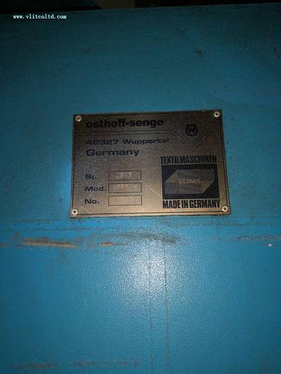 Used Osstoff singeing machine for sale