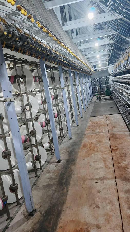 Used 2 sets Barmag texturing machine for fabric