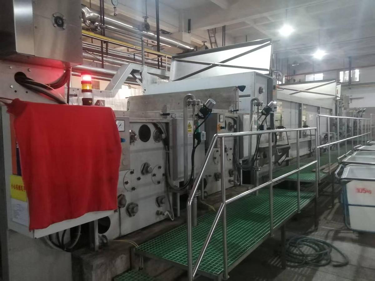 Used Benninger mercerizing machine for fabric