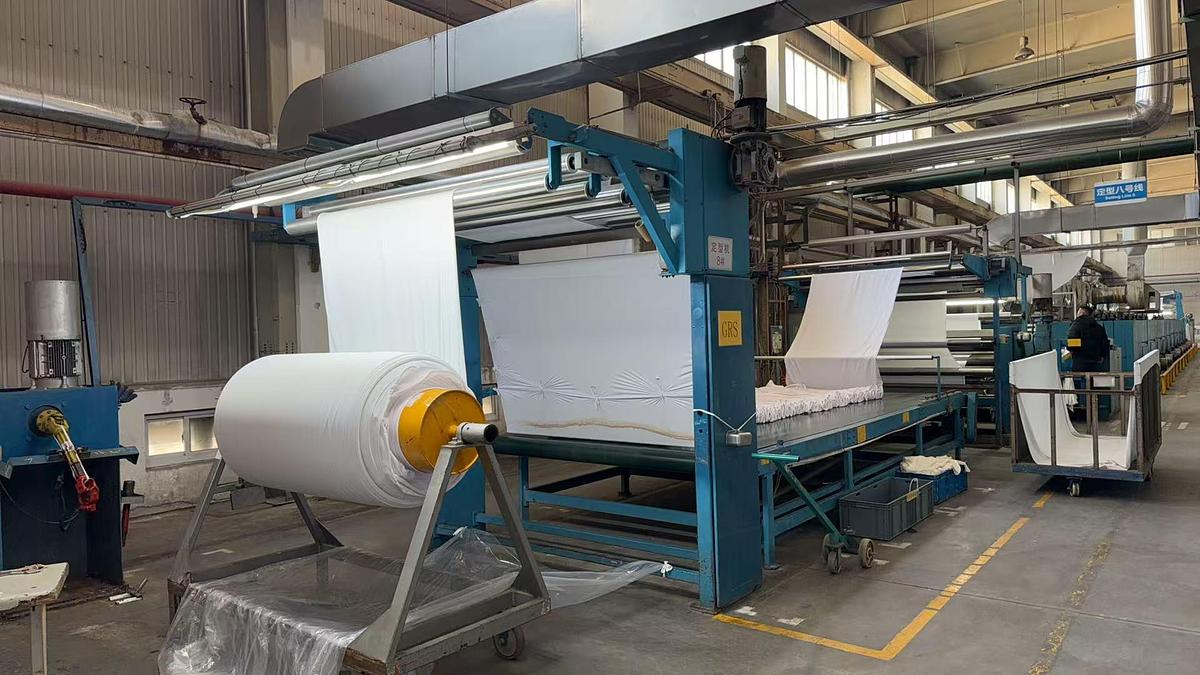 Used 2 sets Germany Kranze K30 Stenter for fabric