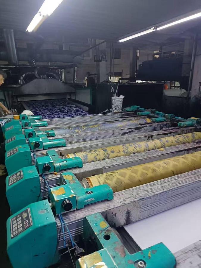 Used JILONG Rotory printing machine for fabric