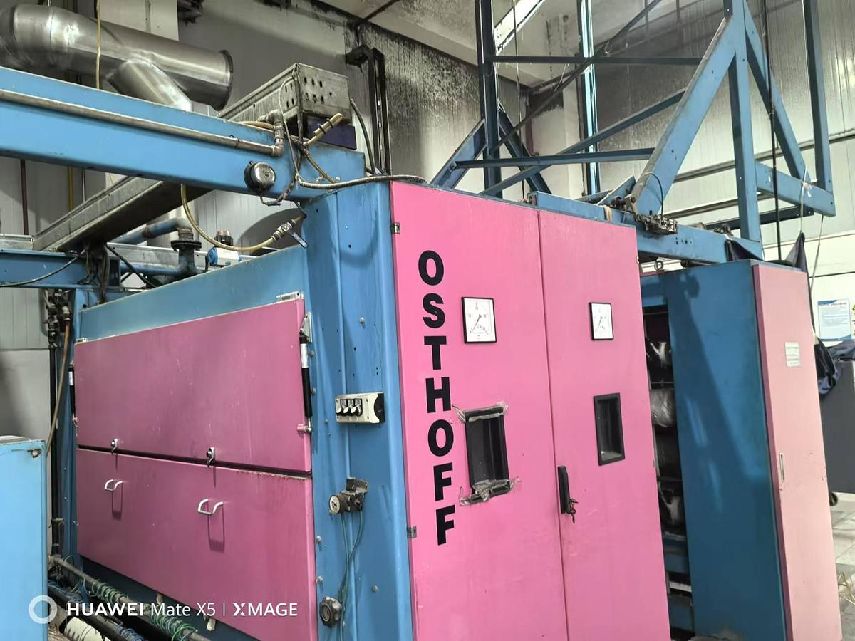 Used Osthoff Singeing Machine for fabric