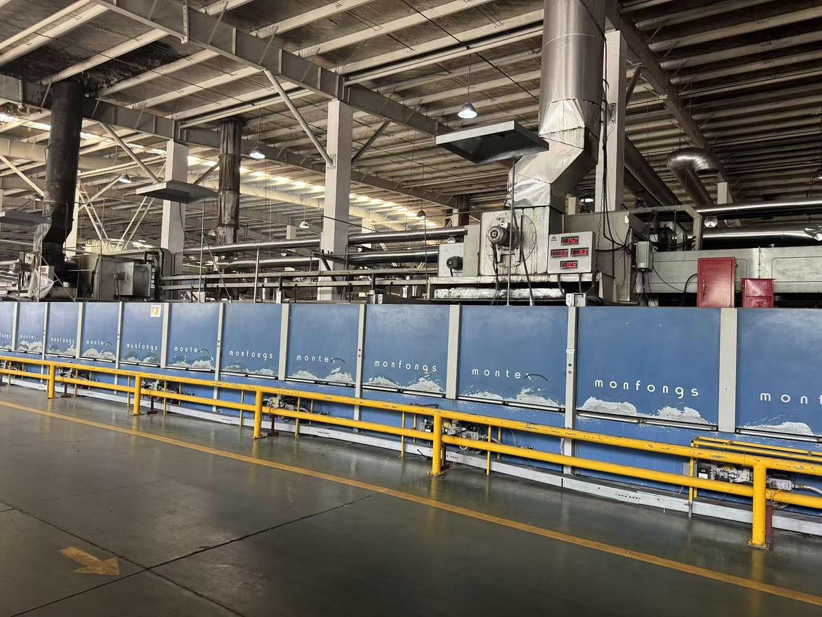 Used 2016 2 sets Monfongs stenter for fabric