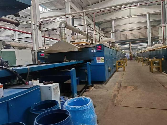 Used ILSUNG SUN-SUPER stenter for fabric