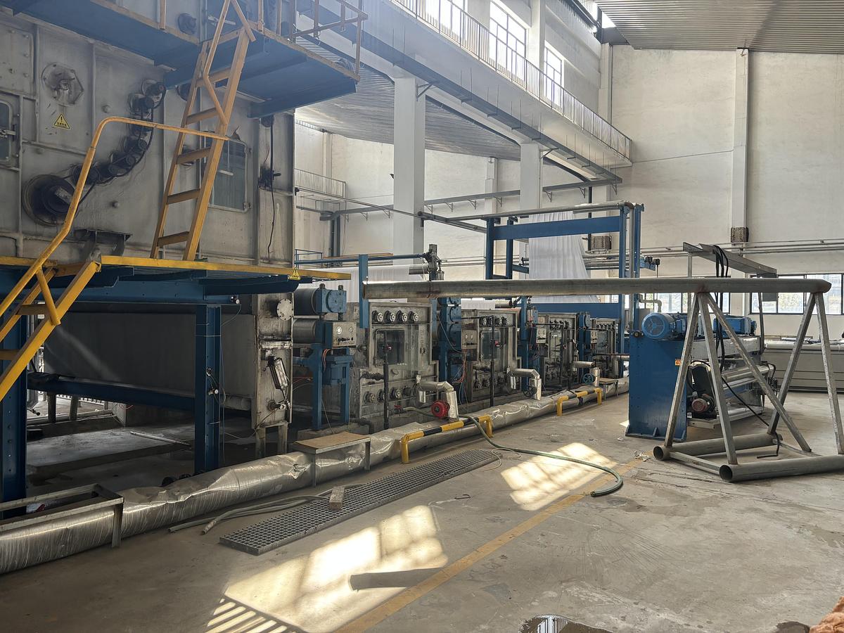 Used 2014 Red flag bleaching machine for fabric