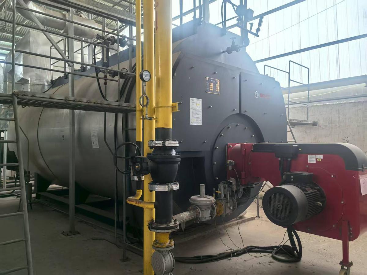 Used Used Steam boiler for fabric