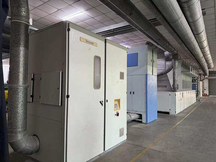 Used Trutzschler blow room with TC5 carding machine 1:6 for fabric