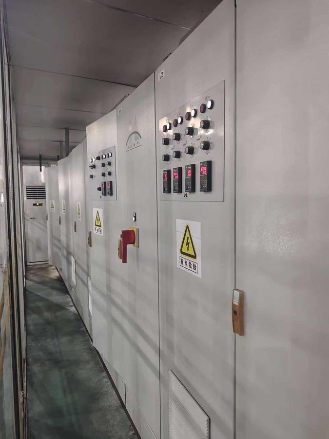 Used 2007 Monforts stenter for fabric