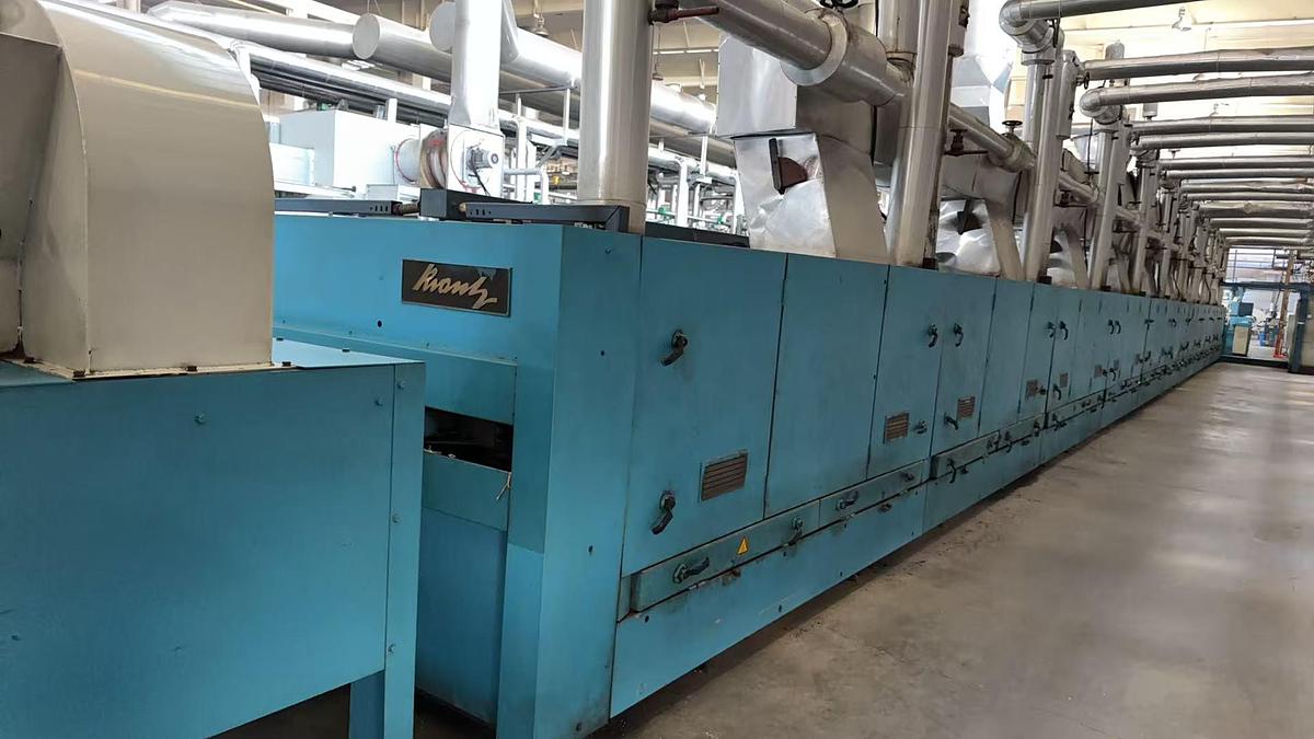 Used 2 sets Germany Kranze K30 Stenter for fabric