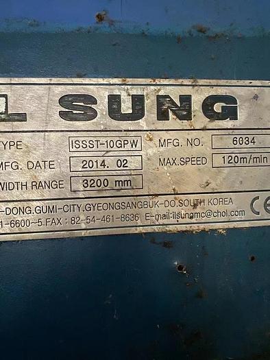 Used 2014 IL SUNG stenter for fabric