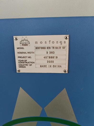 Used Monfongs stenter for fabric
