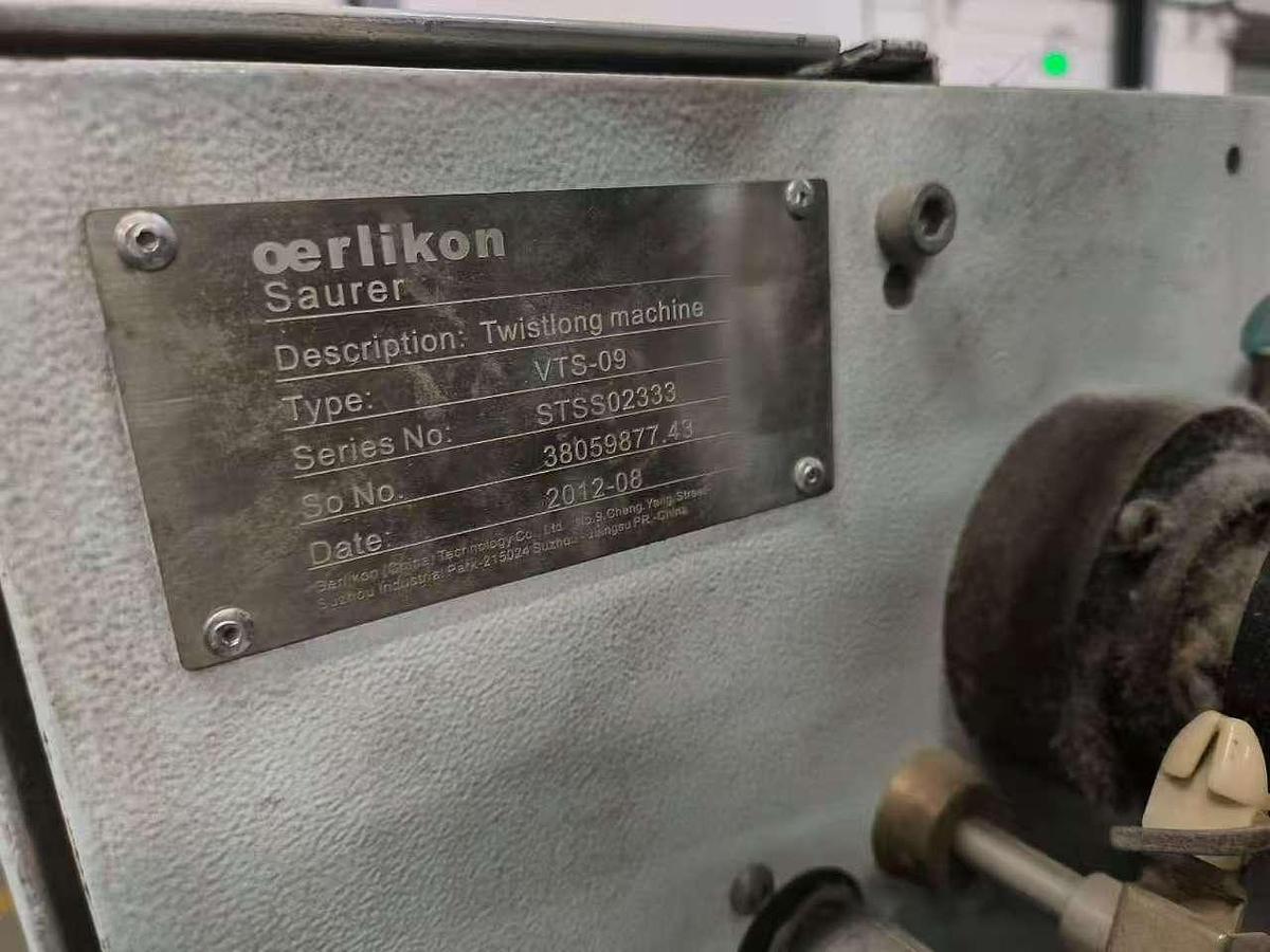 Used Saura twisting machines for yarn