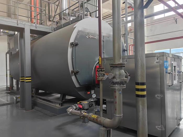 Used Used Steam boiler for fabric