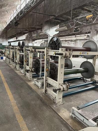 Used Sucker muller sizing machine for yarn