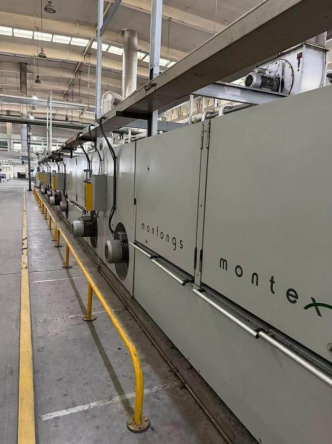 Used Monfongs stenter for fabric