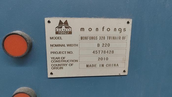 Used Monfongs stenter for fabric