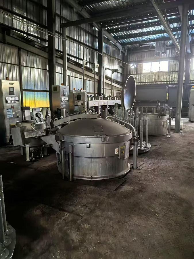Used 7 sets Fong's yarn dyeing machine for fabric
