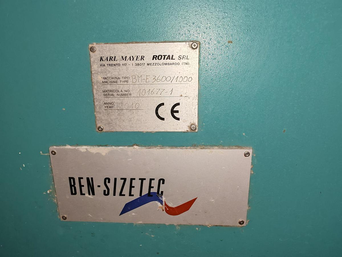 Used Karl mayer Sizing machine for yarn